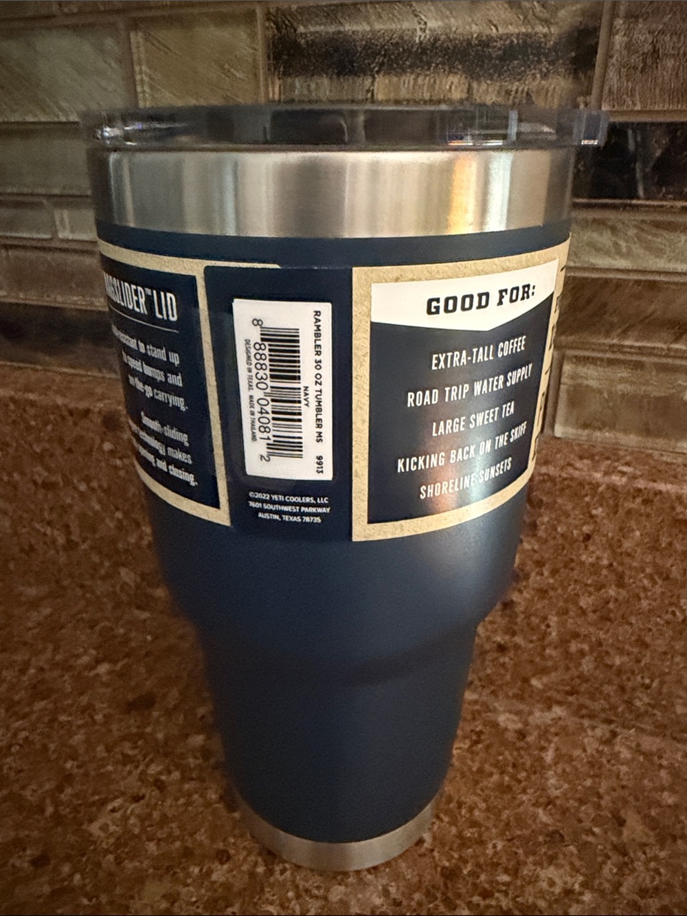 Yeti RamblerTumbler w/MagSlider Lid - Picture 3 of 4